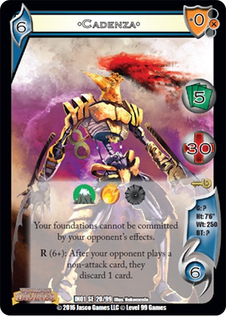 Image for Cadenza (20) (IN01)