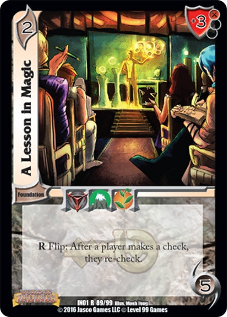 Image for A Lesson in Magic (89) (IN01)