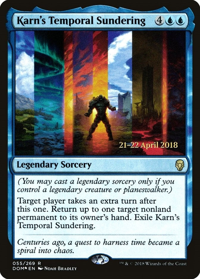 Image for Karn's Temporal Sundering (55) [Prerelease Cards]