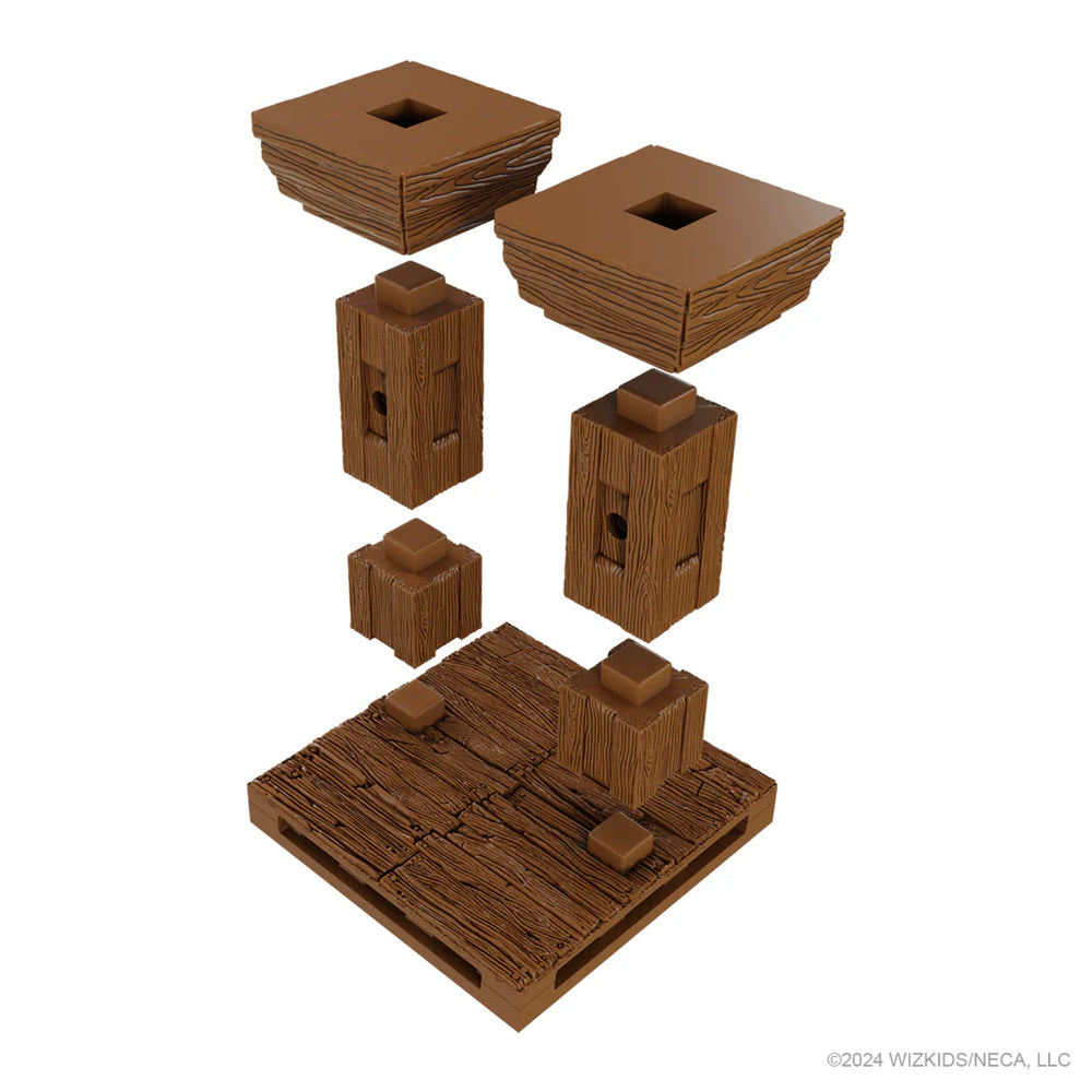 WarLock Tiles: Town & Village Upper Levels Expansion
