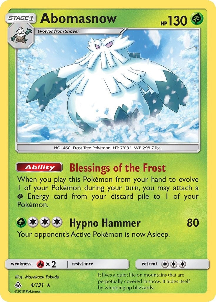 Image for Abomasnow (4) (SM06)