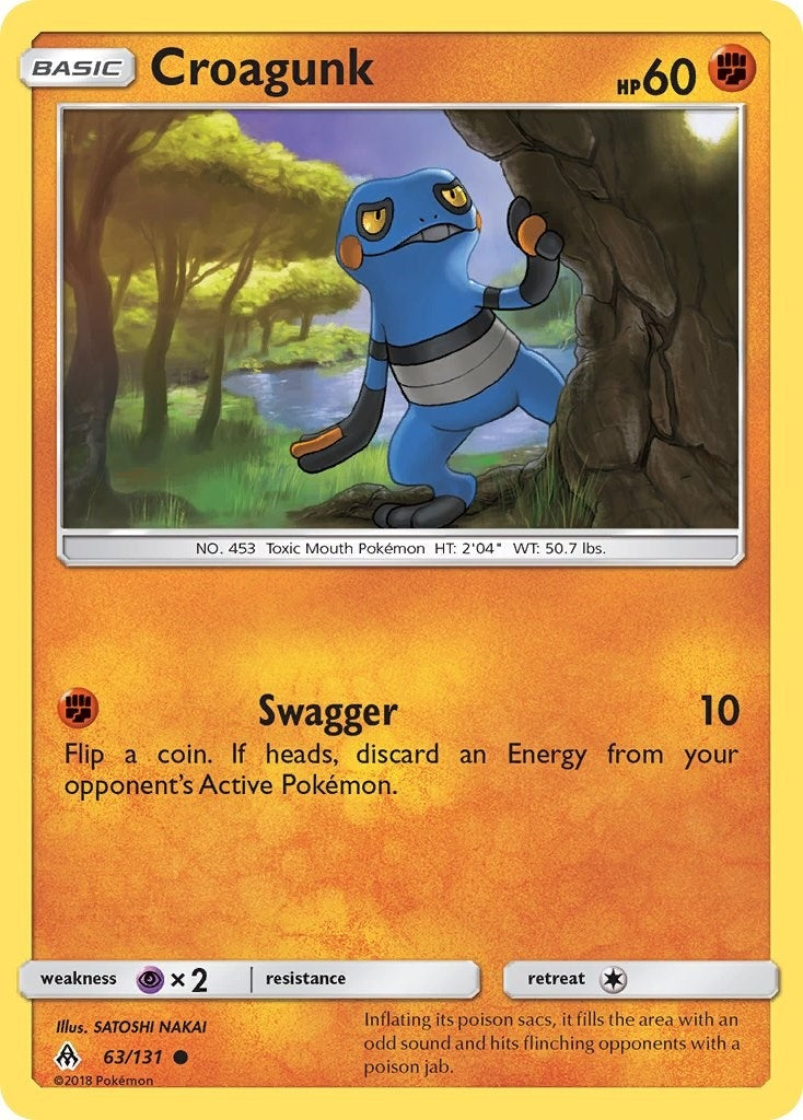 Image for Croagunk (63) (SM06)