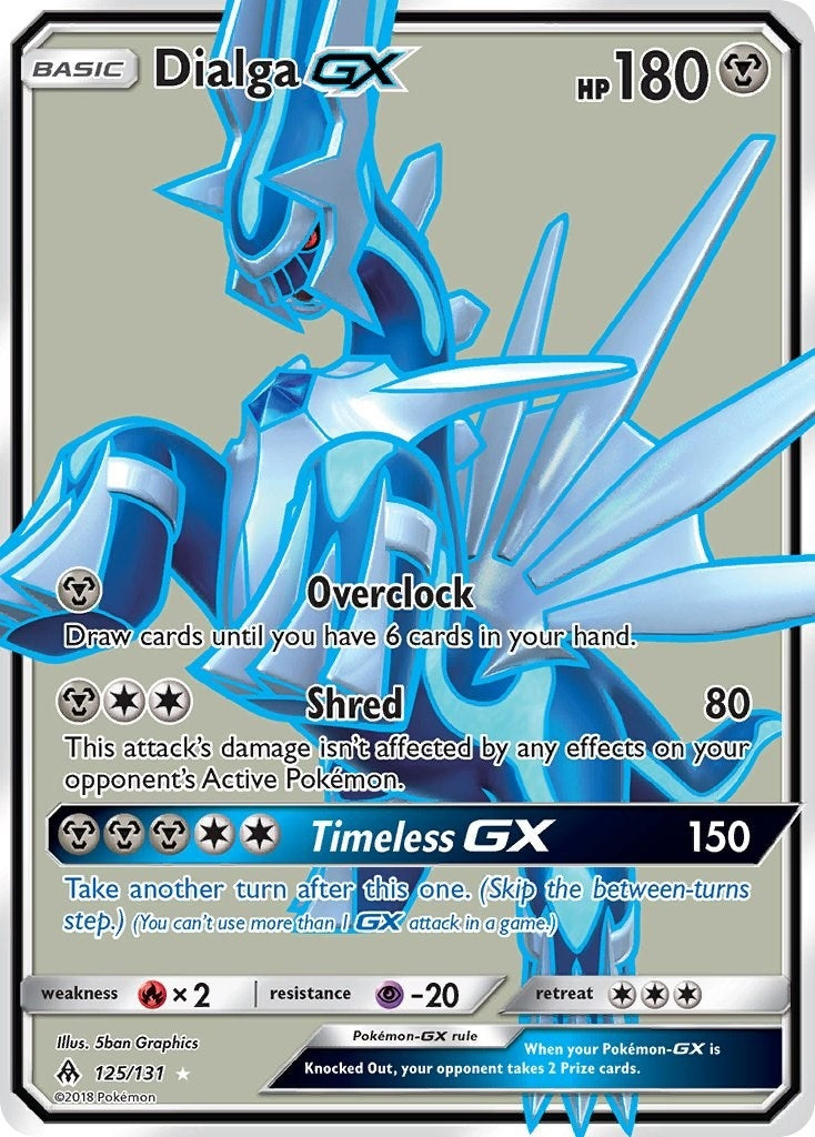 Image for Dialga GX (Full Art) (125) (SM06)