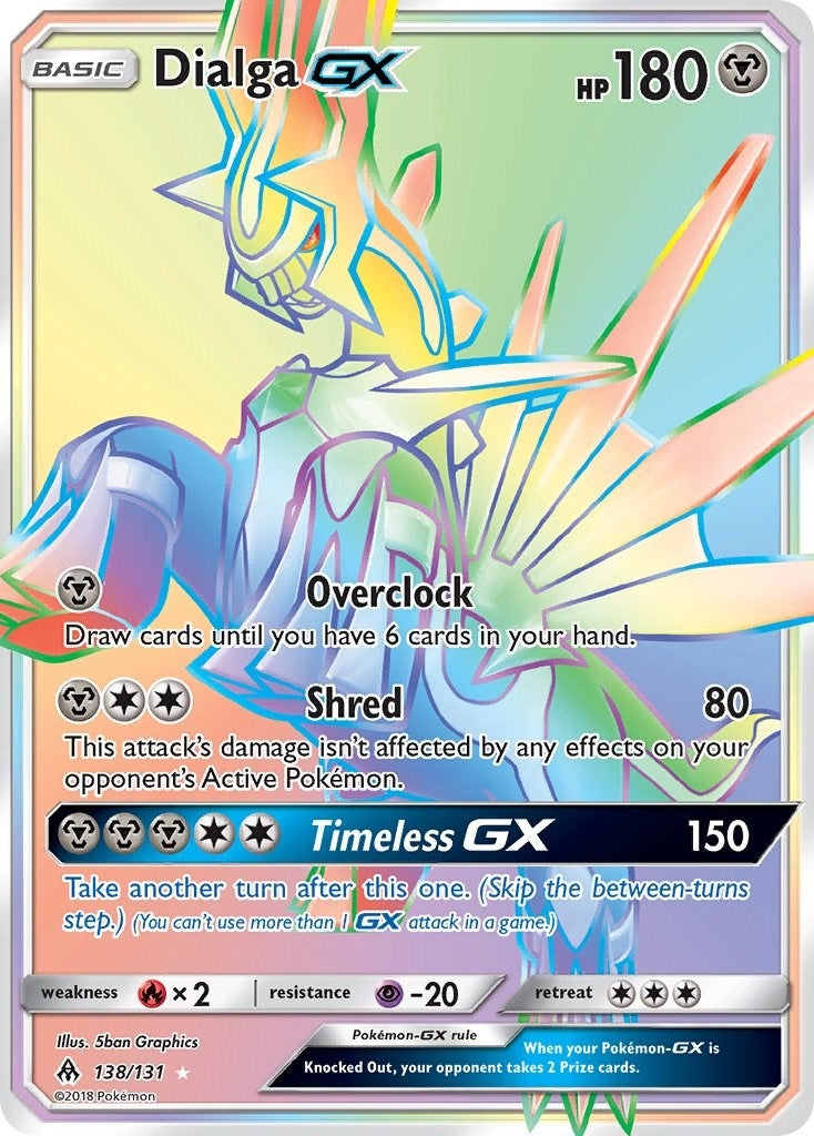 Image for Dialga GX (Secret) (138) (SM06)