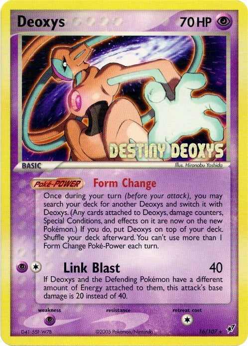 Image for Deoxys (Normal Forme) - 16/107 (Movie Promo) (16) (MCAP)