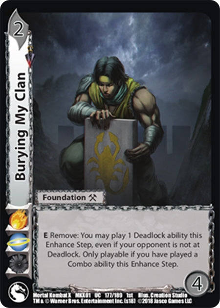 Image for Burying My Clan (177) (MKX)