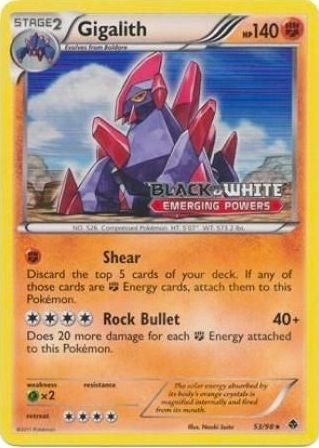 Image for Gigalith - 53/98 (Prerelease) (53) (PR)