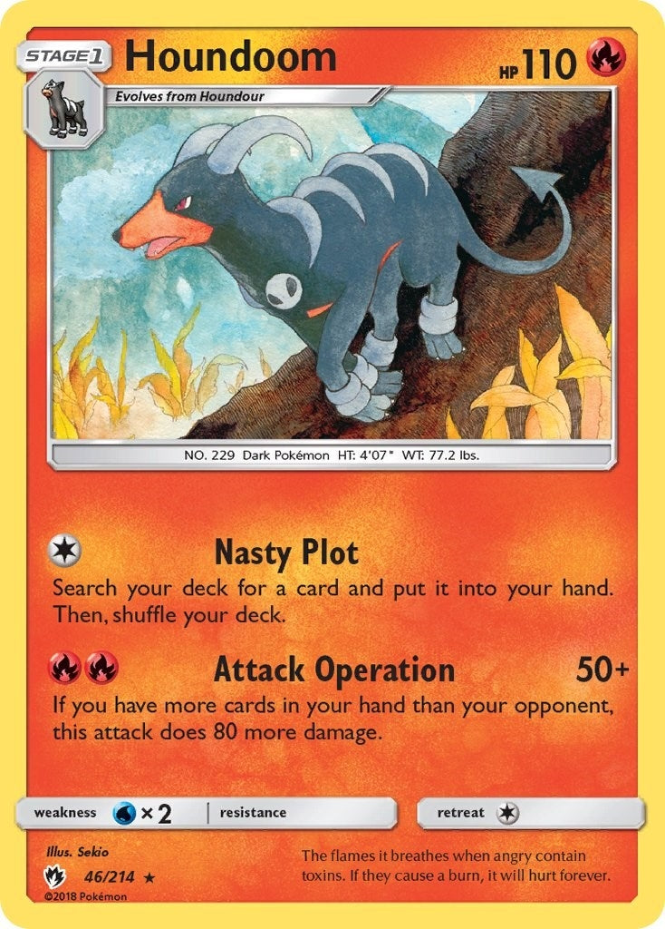 Image for Houndoom (46) (SM8)