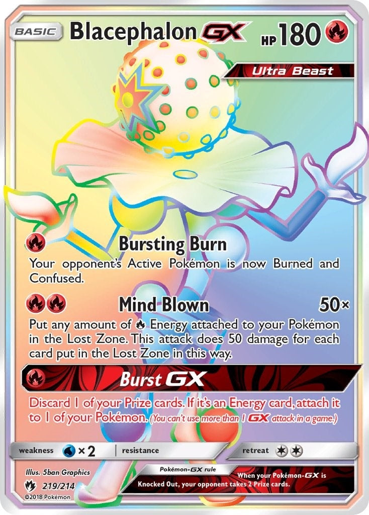 Image for Blacephalon GX (Secret) (219) (SM8)