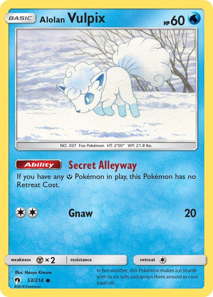 Image for Alolan Vulpix (53) (SM8)