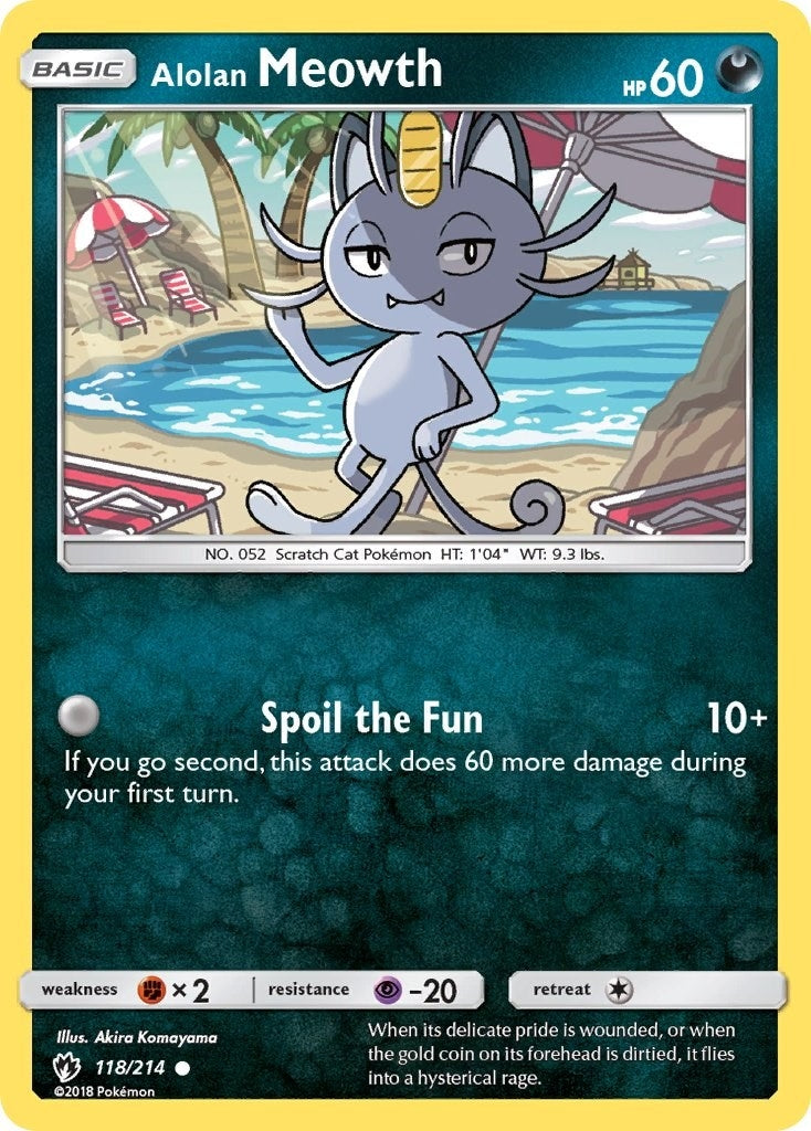 Image for Alolan Meowth (118) (SM8)