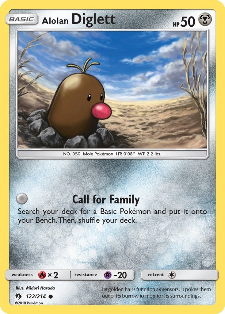 Image for Alolan Diglett (122) (SM8)