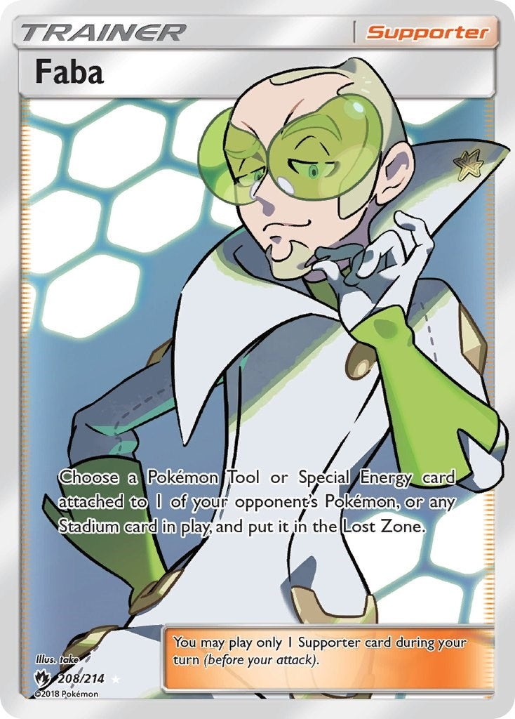 Image for Faba (Full Art) (208) (SM8)