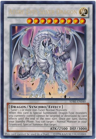 Image for Azure-Eyes Silver Dragon (Oversized) (Silver Dragon) (40) (VBX)