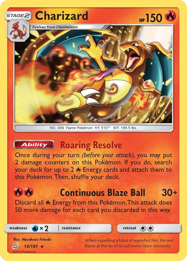 Image for Charizard (14) (SM9)