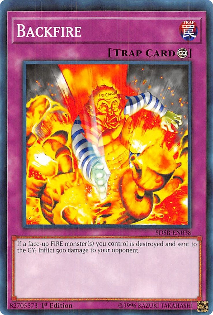 Image for Backfire (38) (SDSB)