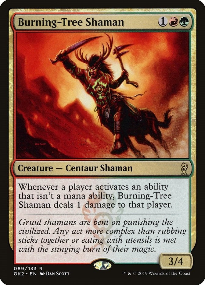Image for Burning-Tree Shaman (89) (GK2)
