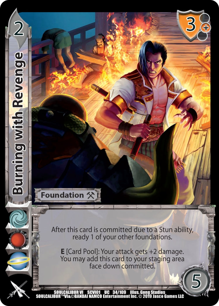 Image for Burning with Revenge (34) (SCVI)