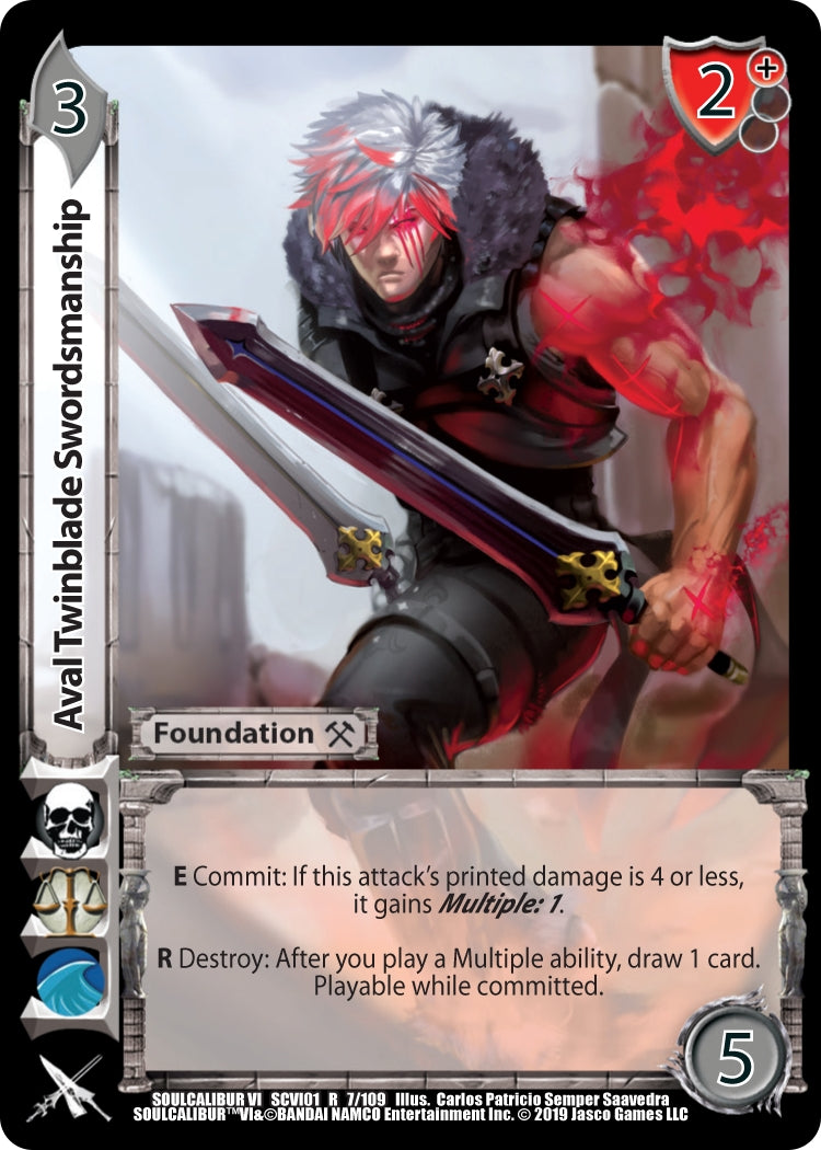 Image for Aval Twinblade Swordsmanship (7) (SCVI)