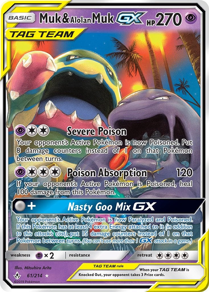 Muk & Alolan Muk GX - PSA 10 - Cert #121907747