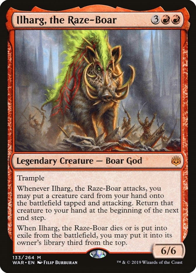 Image for Ilharg, the Raze-Boar (133) [War of the Spark]