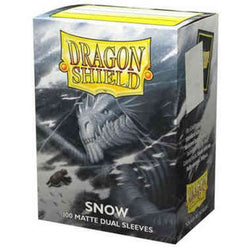 Image of Dragon Shield: Snow - Matte Dual Card Sleeves (100ct)