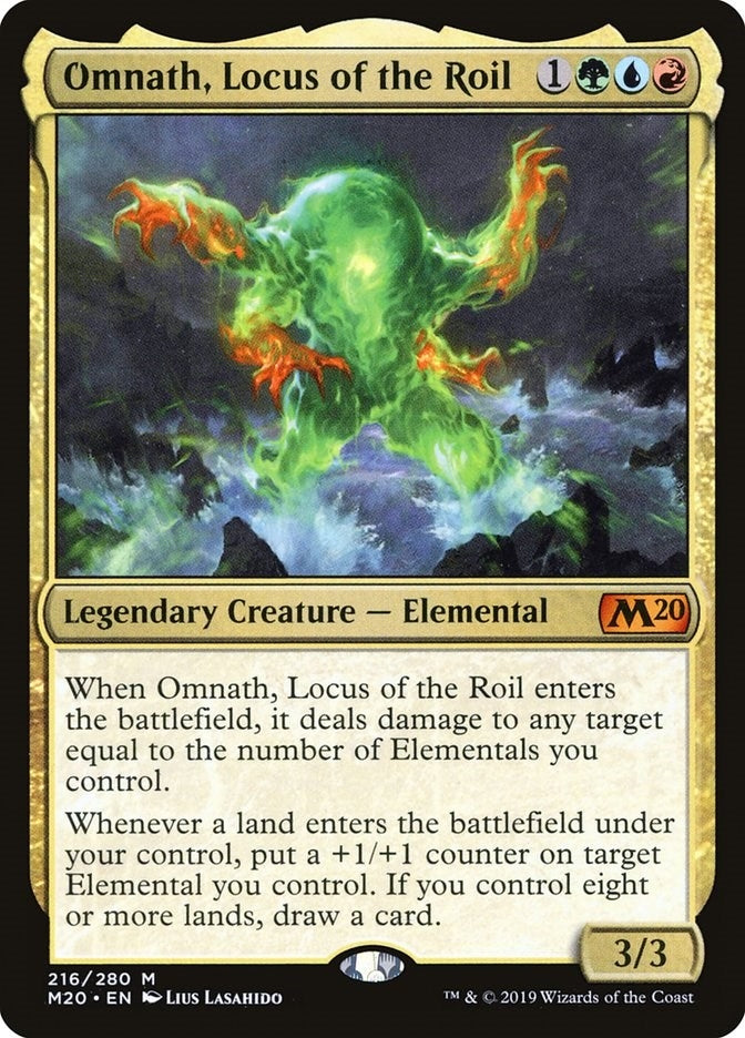 Image for Omnath, Locus of the Roil (216) [Core Set 2020]