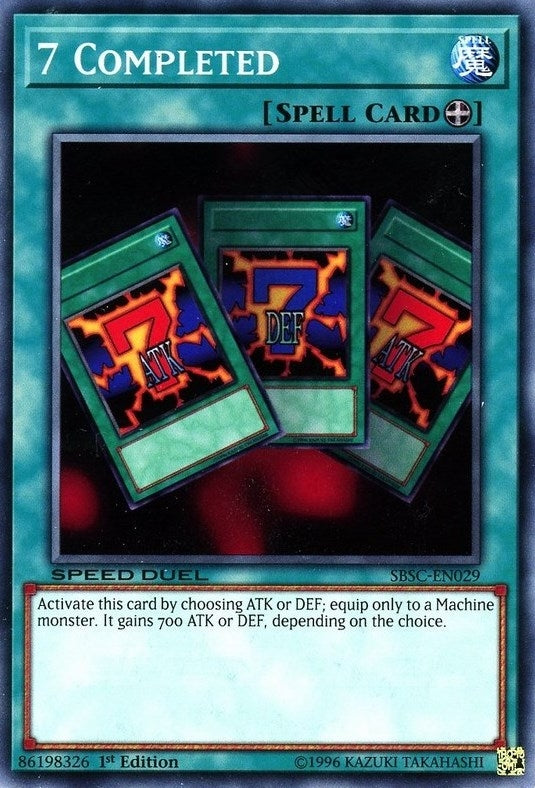 Image for 7 Completed (29) (SBSC)