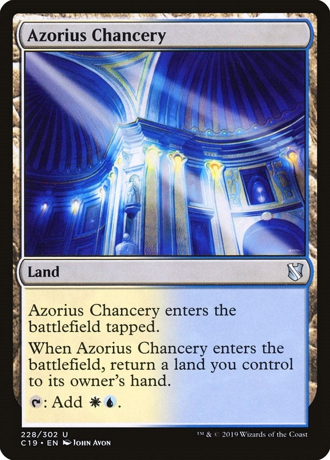 Image for Azorius Chancery (228) (C19)