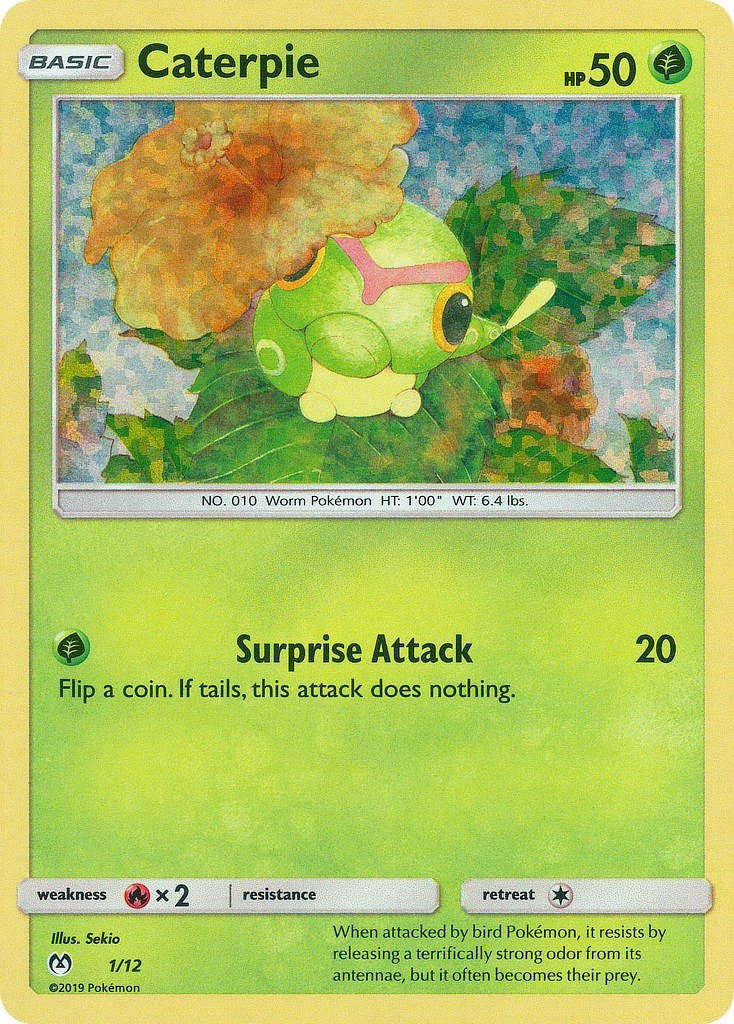 Image for Caterpie - 1/12 (1) (MCD19)
