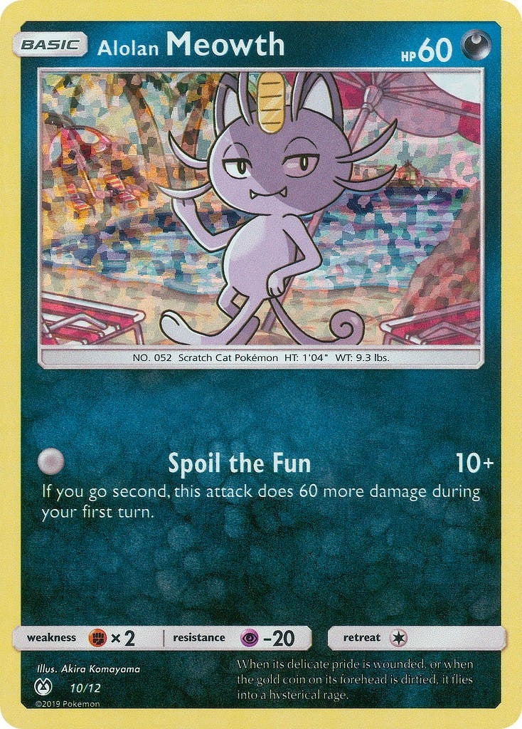 Image for Alolan Meowth - 10/12 (10) (MCD19)