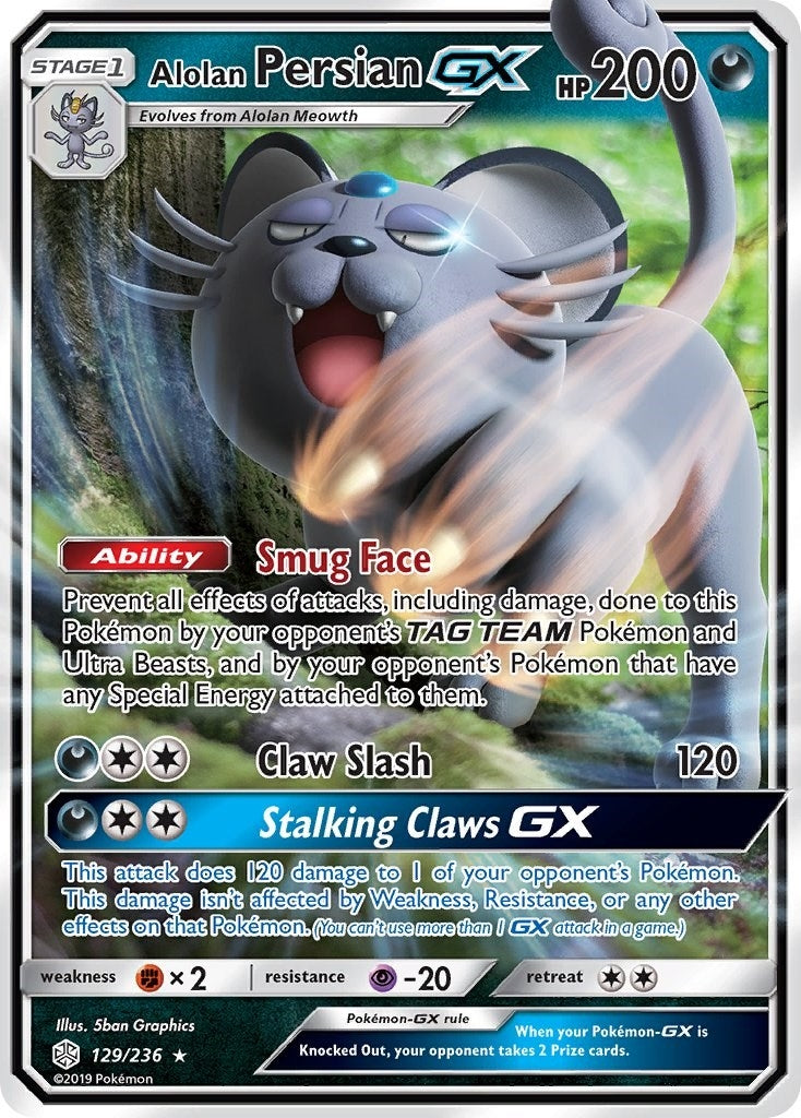 Image for Alolan Persian GX (129) (SM12)