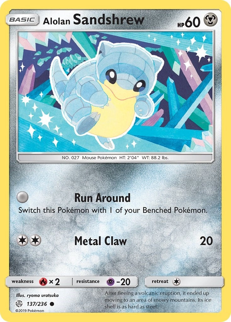 Image for Alolan Sandshrew (137) (SM12)