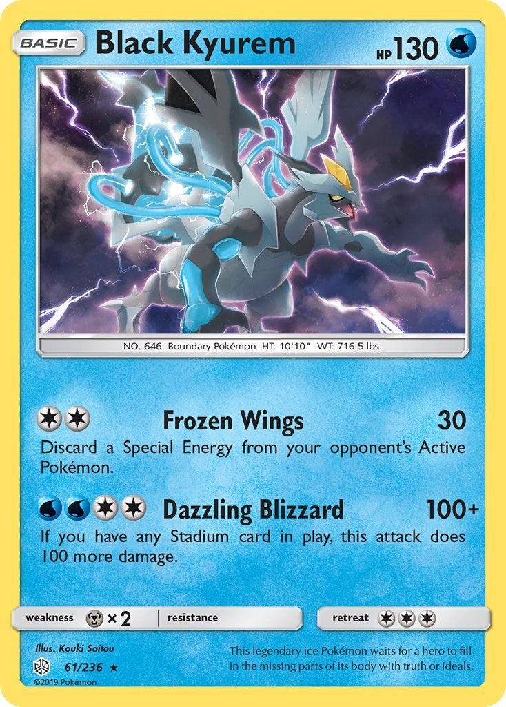 Image for Black Kyurem (61) (SM12)