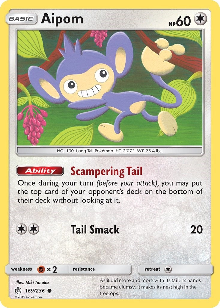 Image for Aipom (169) (SM12)