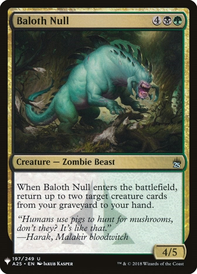 Image for Baloth Null (197) (LIST)