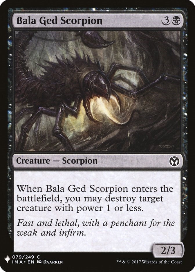 Image for Bala Ged Scorpion (79) (LIST)