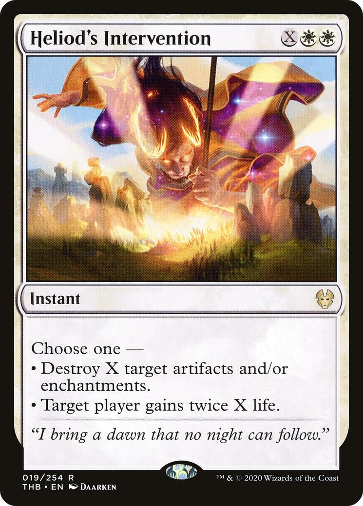 Image for Heliod's Intervention (19) [Theros Beyond Death]