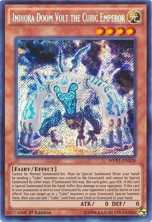 Image for Indiora Doom Volt the Cubic Emperor (138) (MVP1-ENS)