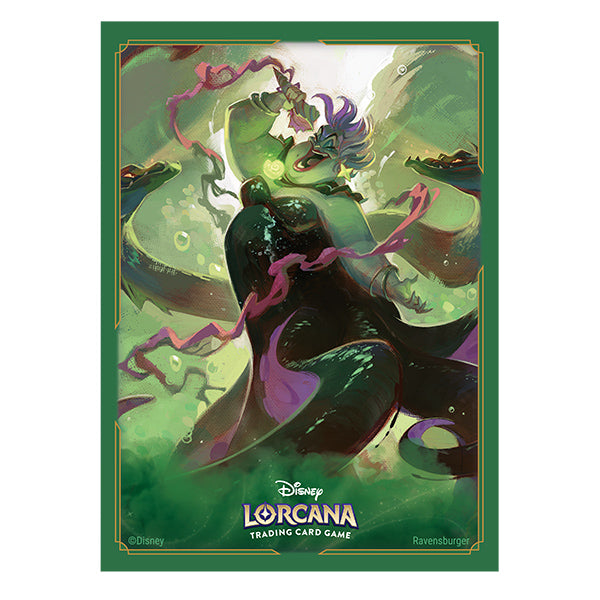 Disney Lorcana Card Sleeves (Archazia's Island) Ursula Disney Lorcana Card Sleeves (Archazia's Island) Ursula