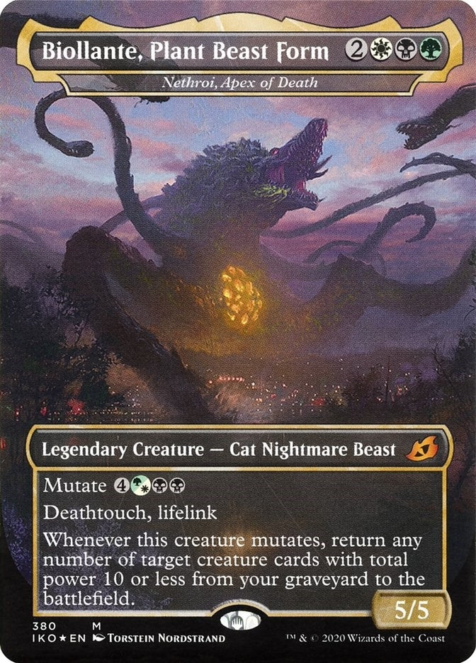 Image for Biollante, Plant Beast Form - Nethroi, Apex of Death (380) (IKO)