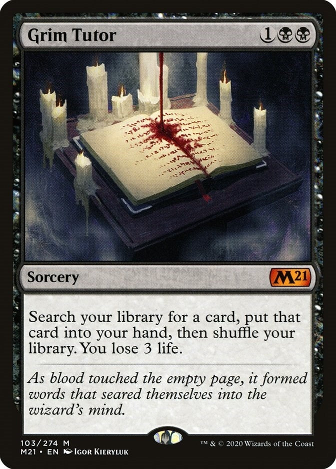Image for Grim Tutor (103) (M21)