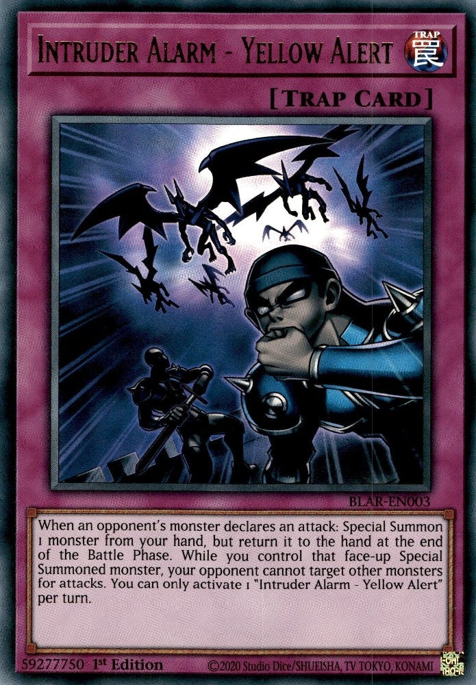 Image for Intruder Alarm - Yellow Alert (3) (BLAR)