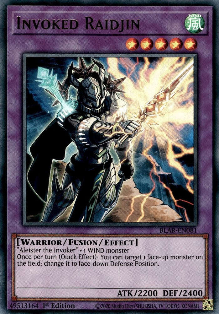 Image for Invoked Raidjin (81) (BLAR)