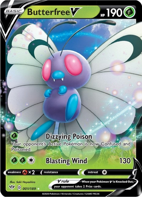 Image for Butterfree V (1) (SWSH03)