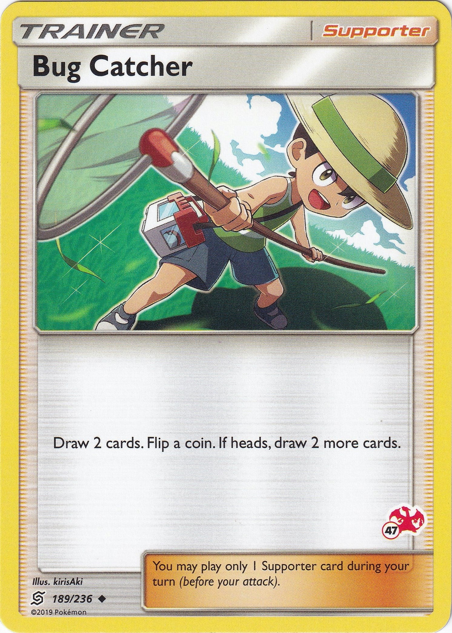 Image for Bug Catcher - 189/236 (#47 Charizard Stamped) (189) (BTA)