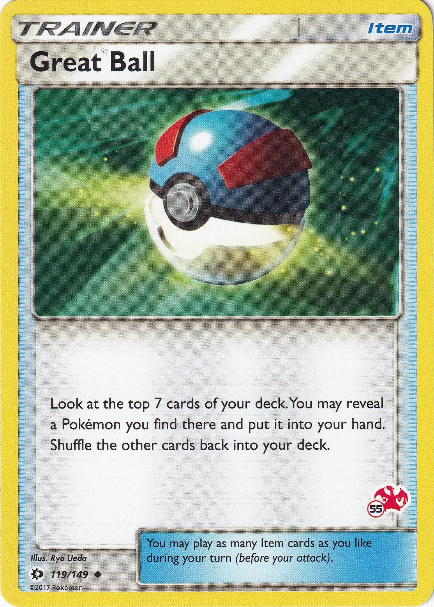 Image for Great Ball - 119/149 (#55 Charizard Stamped) (119) (BTA)