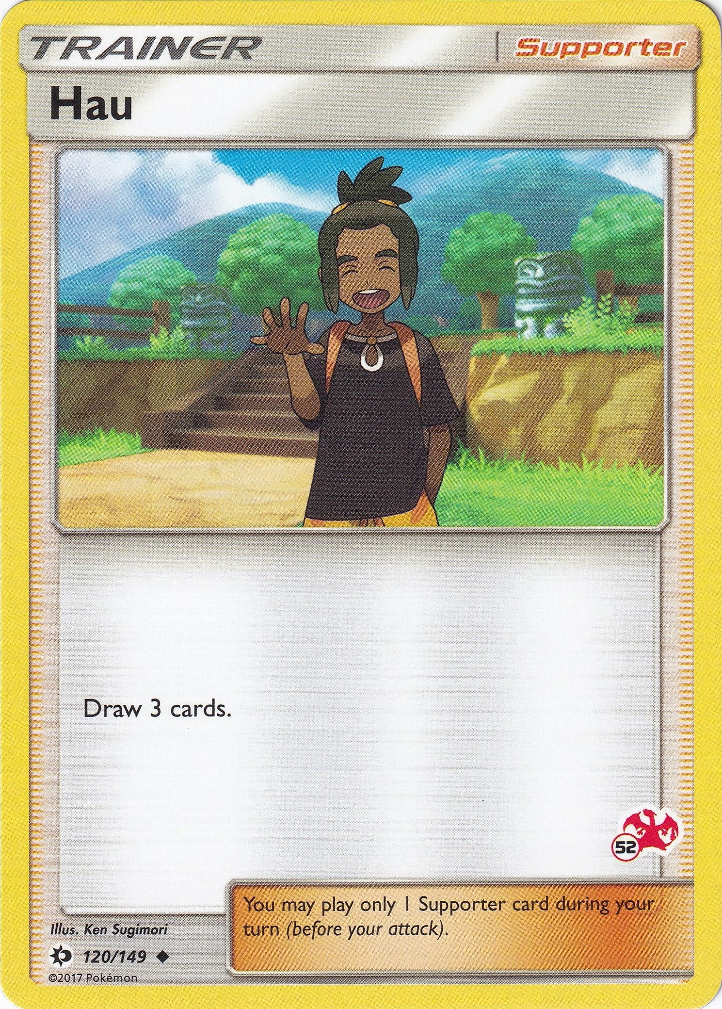 Image for Hau - 120/149 (#52 Charizard Stamped) (120) (BTA)