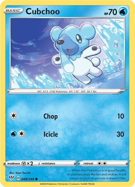 Image for Cubchoo (48) (SWSH03)