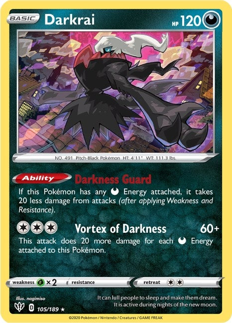 Image for Darkrai (105) (SWSH03)